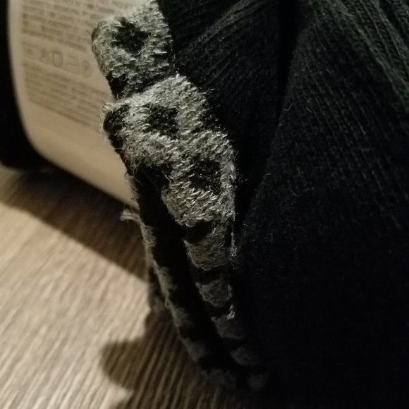 NWT H&M 7 pairs black crew socks w/designs Sz 2-4 - Picture 4 of 10